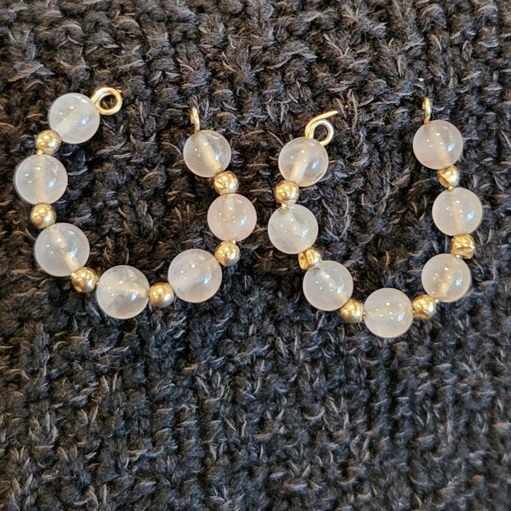 Rose Quartz Earrings